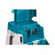 Σκουπάκι μπαταρίας Makita DVC866LZX1, LXT, 18+18 V, 2.1 m2/min, 8 l, χωρίς μπαταρίες και φορτιστή.