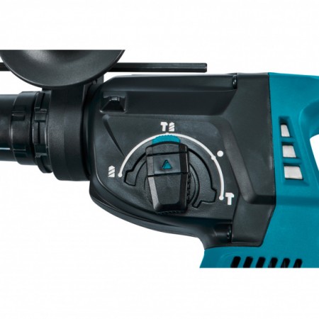 Κρουστικό σκαπτικό μπαταρίας Makita DHR243RFE, SDS-plus, 18V, 2x3 Ah, 2 J, με μπαταρίες, φορτιστή και θήκη