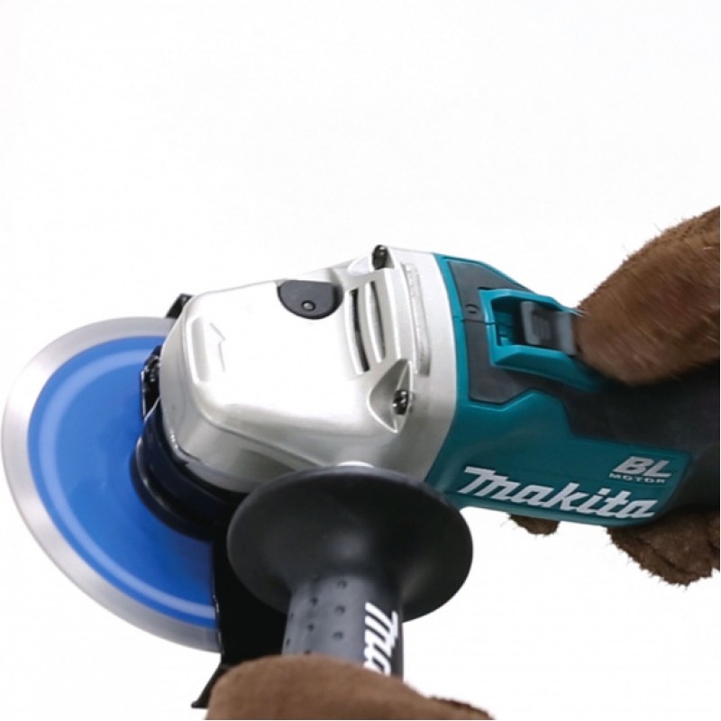 Επαναφορτιζόμενος γωνιακός τροχός Makita DGA506Z, 18 V, Ø 125 mm, χωρίς μπαταρία και φορτιστή