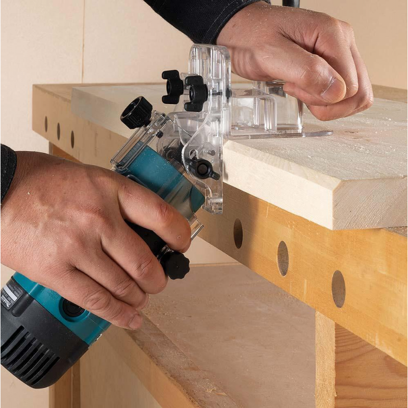 Ηλεκτρικός φρέζας Makita 3712, 530 W, 6 χιλιοστά