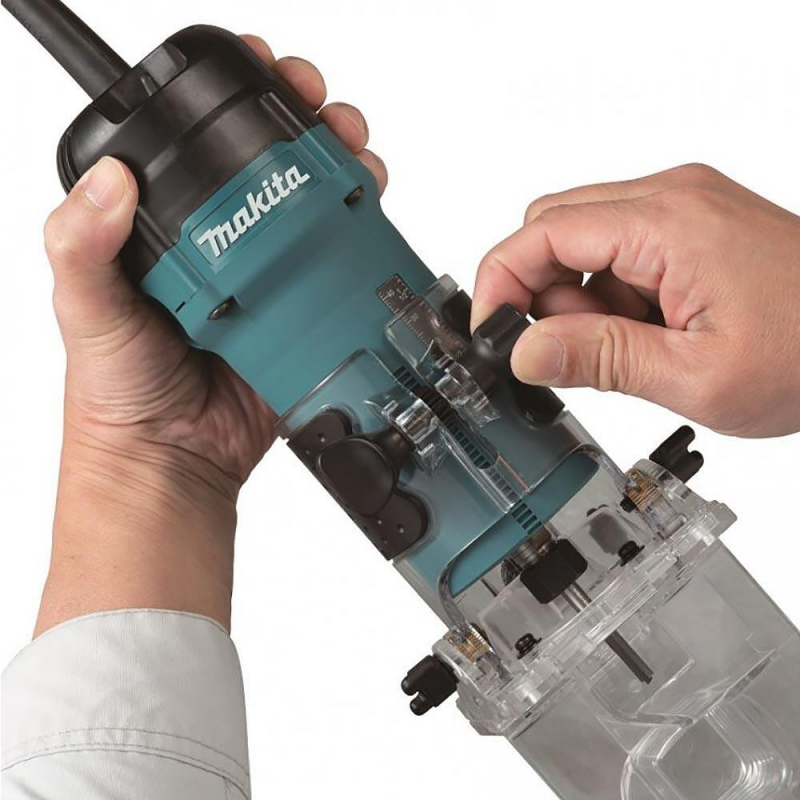 Ηλεκτρικός φρέζας Makita 3712, 530 W, 6 χιλιοστά