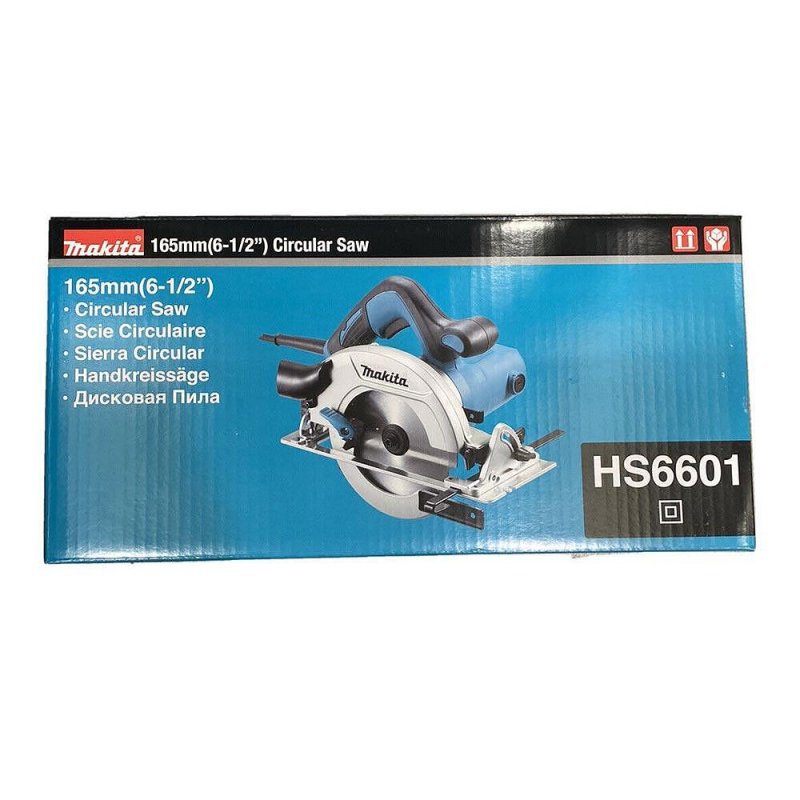 Χειροκίνητο κυκλικό πριόνι Makita HS6601, 1050 W, Ø 165 mm