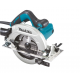 Ηλεκτρικό χειροκίνητο κυκλικό πριόνι Makita HS7611K, 1600 W, 190 χλστ, με βαλίτσα.