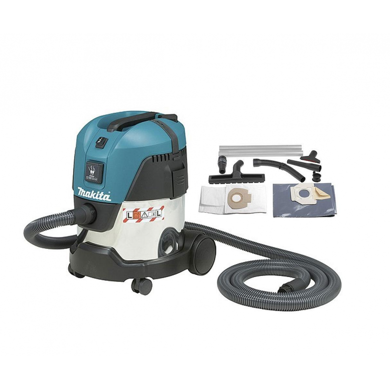 Ηλεκτρική σκούπα 1000 W, 3600 l/min, 15 l για ξηρό και υγρό καθαρισμό Makita VC2012L