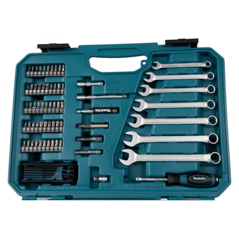 Σετ εργαλείων Makita E-06616, 120 τεμάχια