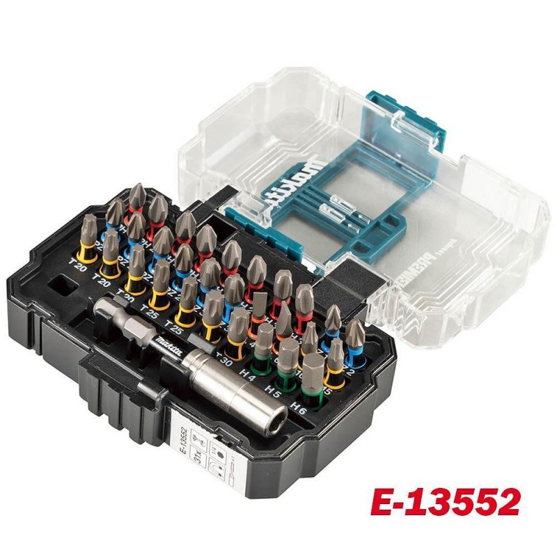 Σετ καρυδιών Makita Impact Premier Ε-13552, 31 τεμάχια