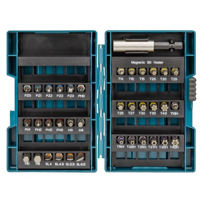 Σετ τρυπάνια και μύτες MAKITA B-53908, 62 τεμάχια