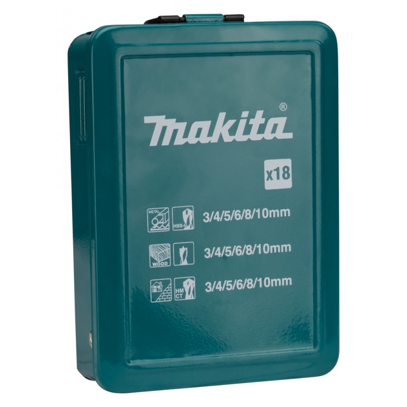 Σετ τρυπάνια και μύτες MAKITA B-53908, 62 τεμάχια