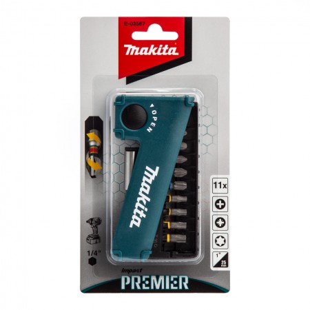 Σετ ακροφυσίων Makita Impact Premier E-03567, 1/4
