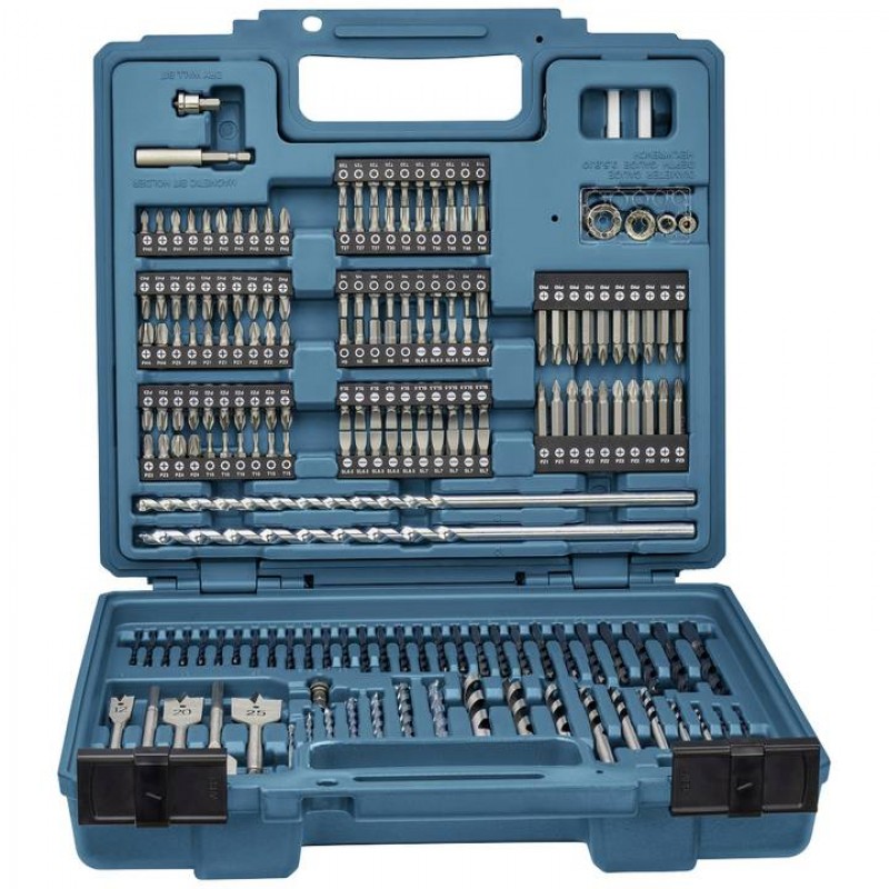 Σετ εργαλείων Makita E-11689, 256 τεμάχια