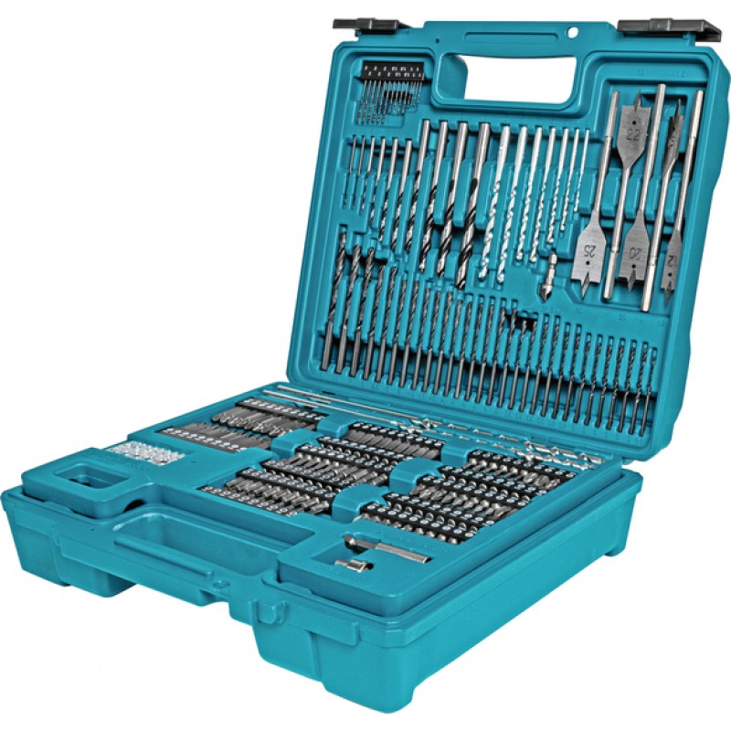 Σετ εργαλείων Makita E-11689, 256 τεμάχια