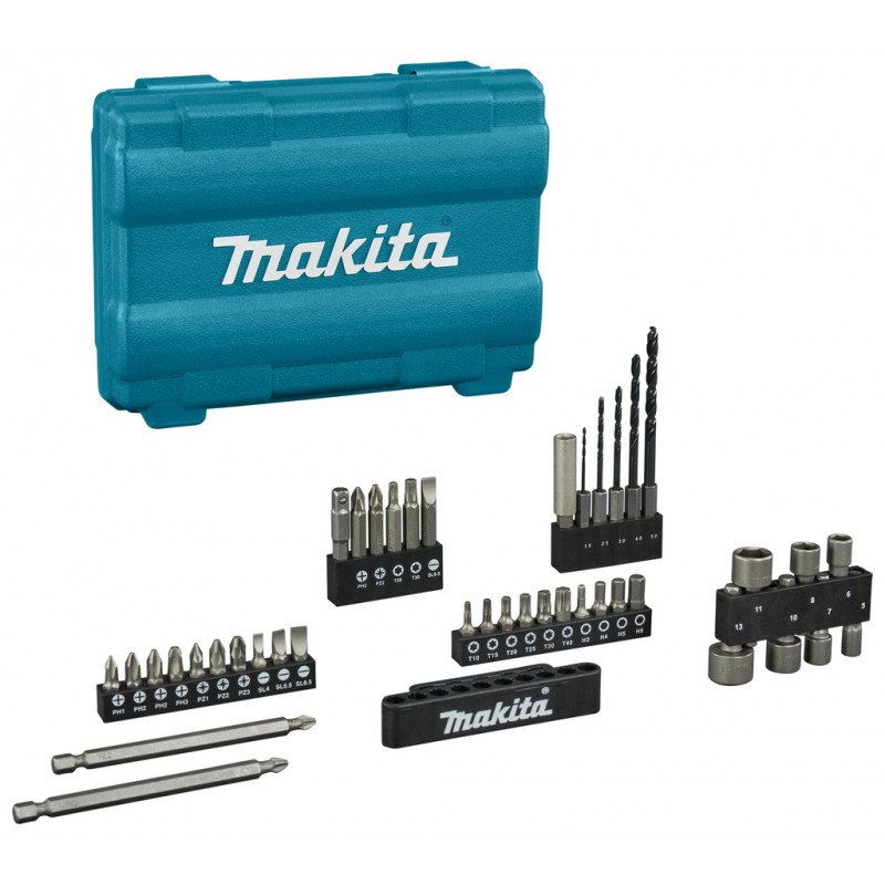 Σετ κατσαβιδιών και τρυπανιών Makita, E-13166, 42 τεμάχια