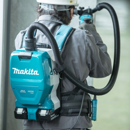 Σκούπα ασύρματη Makita DVC261Z, για στεγνό καθάρισμα, χωρίς μπαταρίες και φορτιστή, 140 W, 36 V, 2000 λ/λεπτό