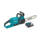 Αλυσοπρίονο μπαταρίας Makita DUC357RT, LXT, 18 V, 5 Ah, 35 εκ., με μπαταρία και φορτιστή.