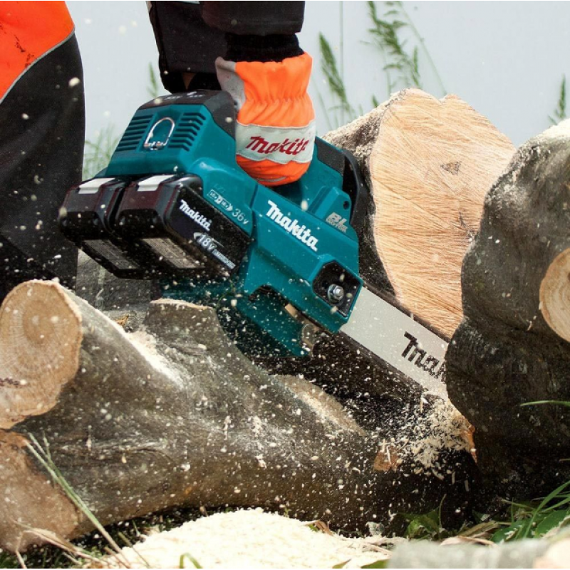 Μηχανή αλυσοπρίονο Makita DUC256CZ, 250 mm, 18+18 V, χωρίς μπαταρία και φορτιστή 