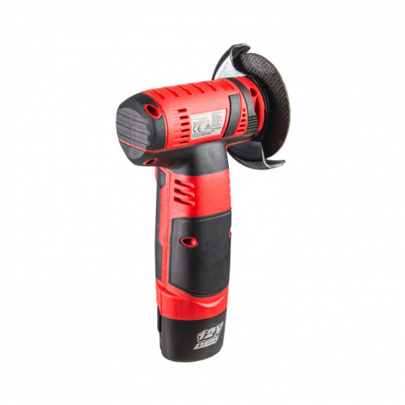 Επαναφορτιζόμενος γωνιακός τροχός Raider RD-CAG72, 12 V, 2 Ah, 75 mm, με μπαταρία και φορτιστή.