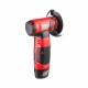 Επαναφορτιζόμενος γωνιακός τροχός Raider RD-CAG72, 12 V, 2 Ah, 75 mm, με μπαταρία και φορτιστή.