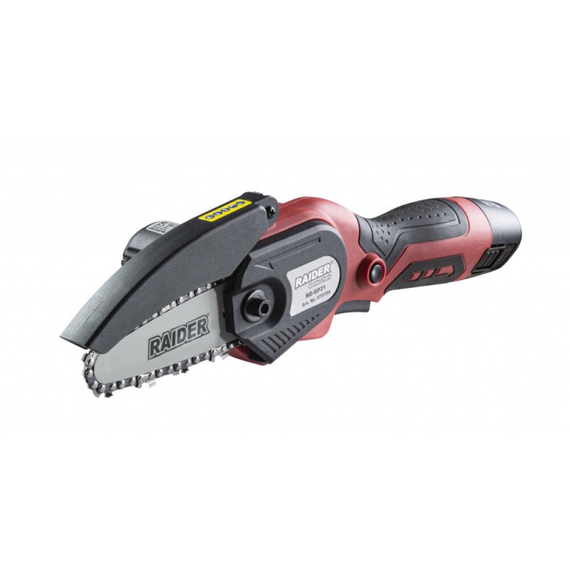 Κλαδευτικό Raider RD-GP21, 12 V, 100 mm, με 2 μπαταρίες και φορτιστή