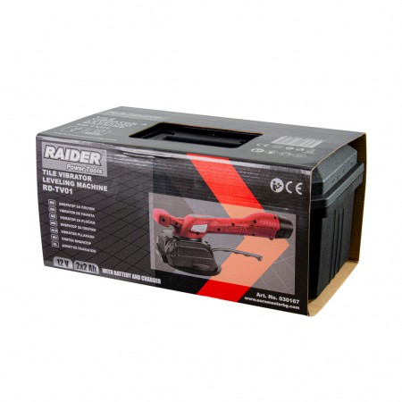 Μπαταριοκίνητη βεντούζα για πλακάκια Raider RD-TV01, 12 V, 2x2 Ah