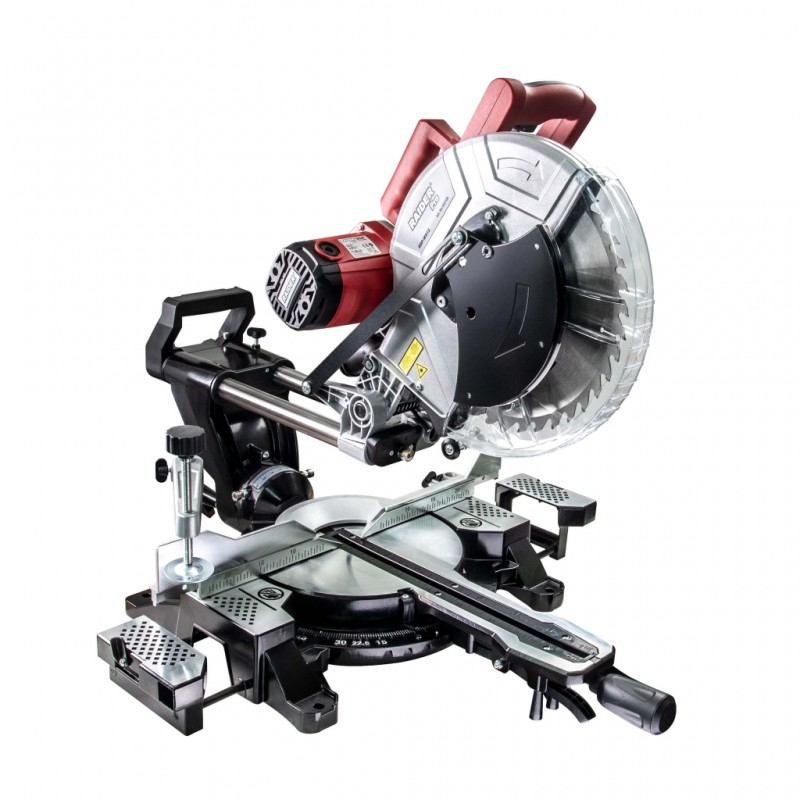 Βυθιζόμενο κυκλικό πριόνι με κόμπασο Raider RDP-MS12, 2100 W, 305 mm