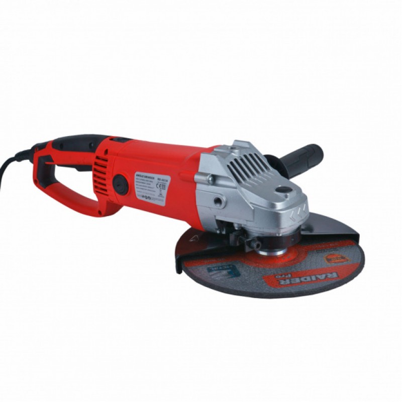 Αποφρακτήρας γωνιας Raider 230mm με περιστρεφόμενη λαβή 2350W RD-AG38.