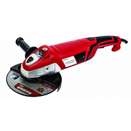 Γωνιακός τροχός Raider 230mm 2500W με ομαλή εκκίνηση και περιστρεφόμενη λαβή RD-AG45
