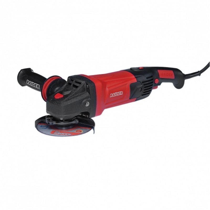 Γωνιακός τροχός Raider 125mm 1400W κανονισμός. ταχύτητα RDI-AG57