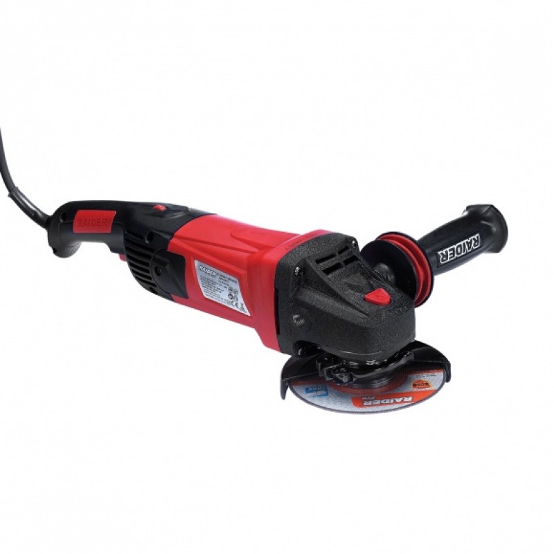 Γωνιακός τροχός Raider 125mm 1400W κανονισμός. ταχύτητα RDI-AG57