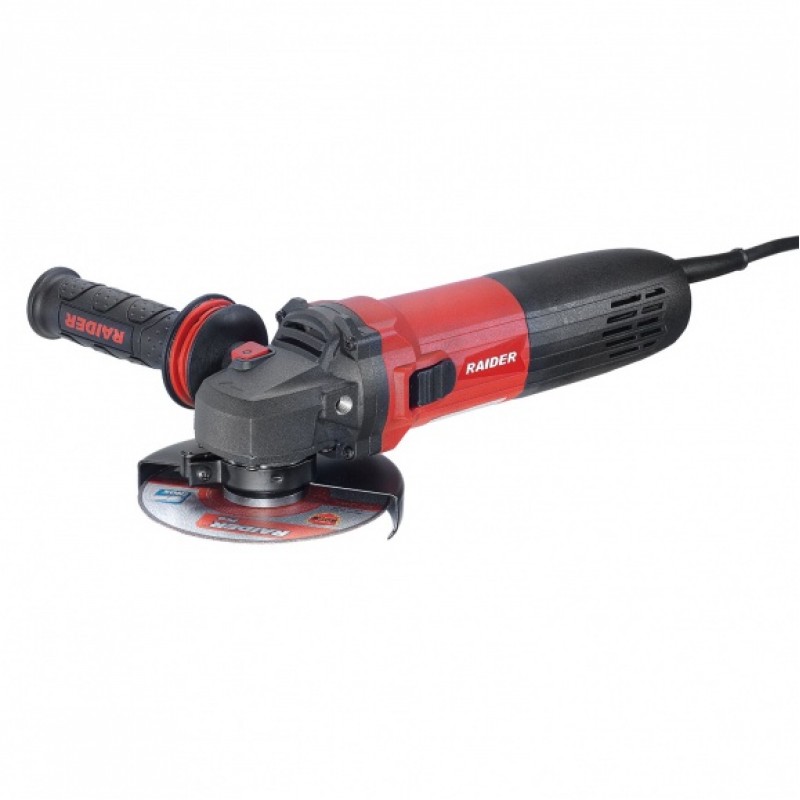 Γωνιακός τροχός Raider 125mm 1400W κανονισμός. ταχύτητα RDI-AG57