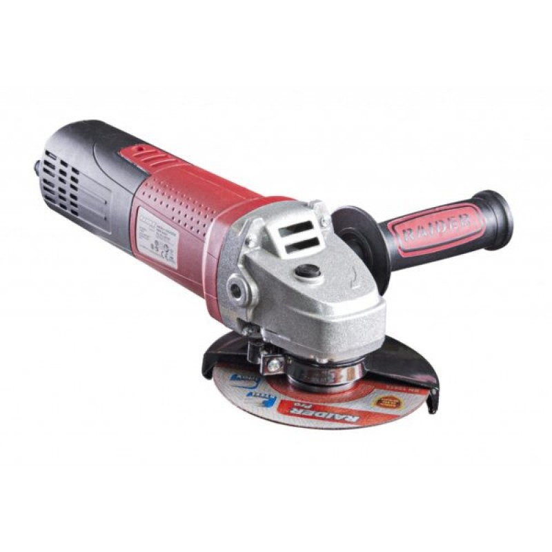 Γωνιακός τροχός Raider 125mm 1100W με ρύθμιση στροφών RDP-AG67
