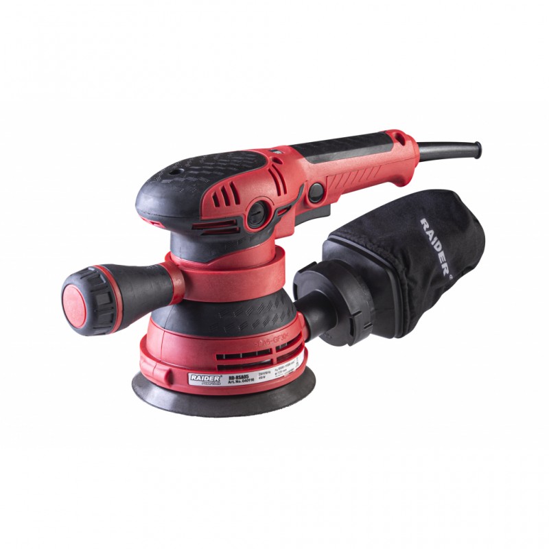 Εκκεντροτριβείο Raider 450W Ø125mm ρυθμιζόμενες στροφές RD-RSA05