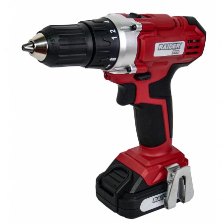 Μηχανή διάτρησης μπαταρίας Raider Li-ion 12V 2-ταχ. 2000mAh 1h 26Nm αξεσουάρ RDP-CDL08L