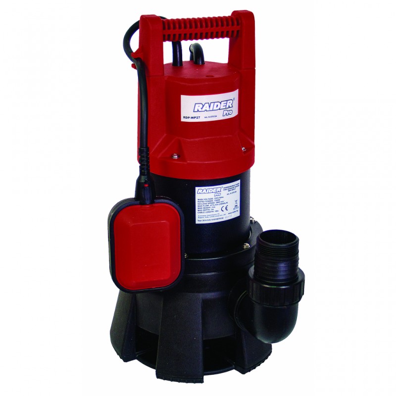 Αντλία υποβρύχια για βρώμικο νερό Raider RDP-WP27 1300W 2 max 417L/min 11m