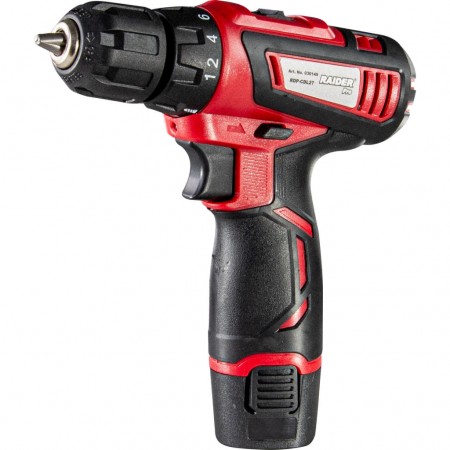 Μπαταρία τρυπάνι Raider 12V 2-ταχ. 1.5Ah 28Nm σε βαλίτσα με αξεσουάρ RD-CDL27
