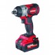 Μπουλονόκλειδο μπαταρίας κρουστικό Raider 20V 4Ah 320Nm χωρίς ψήκτρες σε βαλίτσα RDI-IBW01