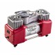 Συμπιεστής 12V DC Raider 300W 70L/min 2 κυλίνδρων με μεταλλικά αξεσουάρ