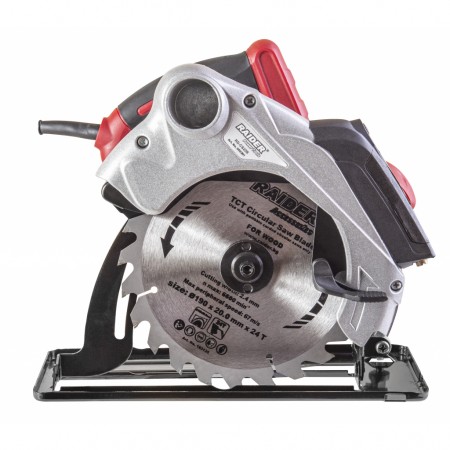 Κυκλικό χειροκίνητο πριόνι Raider ø190mm 1500W λέιζερ RD-CS22B