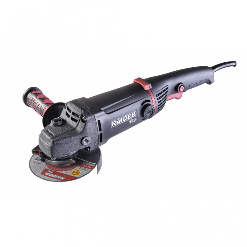 Γωνιακός τροχός Raider 125mm 1200W RDP-AG63 Μαύρη Έκδοση