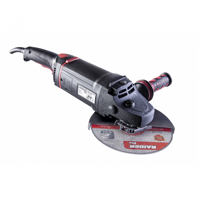 Γωνιακός τροχός Raider 230mm 2400W RDP-AG65 Έκδοση Black