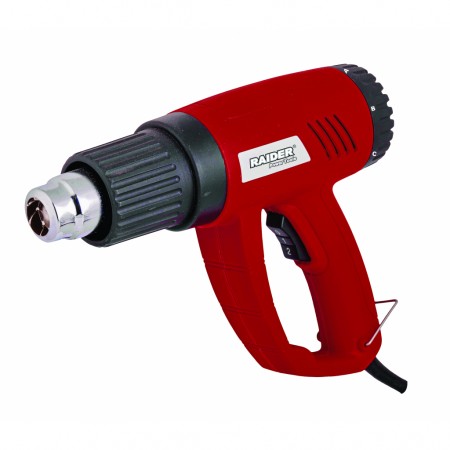 Πιστόλι θερμότητας Raider 2000W 2 επίπεδα ρύθμισης θερμοκρασίας RD-HG12