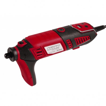 Τροχός ευθύγραμμης λείανσης Raider 170W LCD με καλώδιο και βάση 126 αξεσουάρ RD-MG09