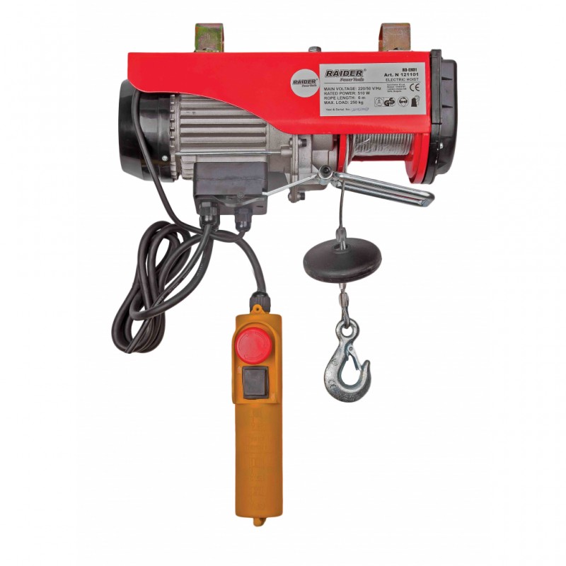 Ηλεκτρικό ανυψωτικό 500kg 6m 1020W RD-EH02