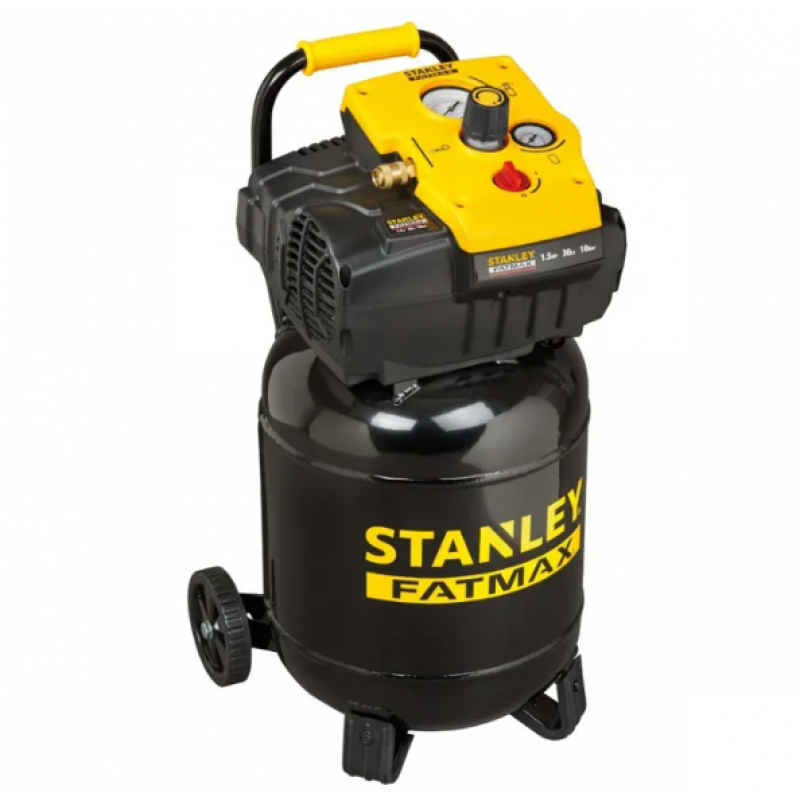 Μονοφασικός κάθετος χωρίς λάδι συμπιεστής Stanley FATMAX TAB200/10/30VW, 1100 W, 10 bar, 30 l, 180 l/min