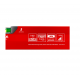 Αλφάδι αλουμινίου κουτί Sola Box Level 1800 mm, 0.5 mm/m, BIG X 3 180