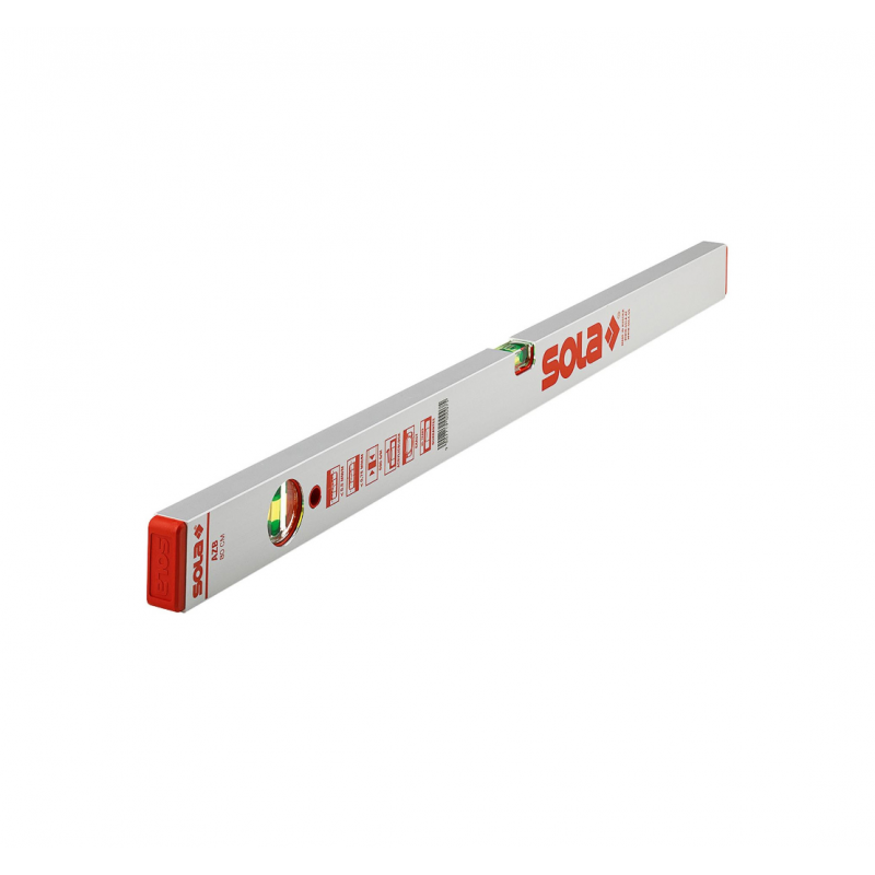 Αλουμινένιο επίπεδο Sola Box Level 800 mm, 0.5 mm/m, AZB 80