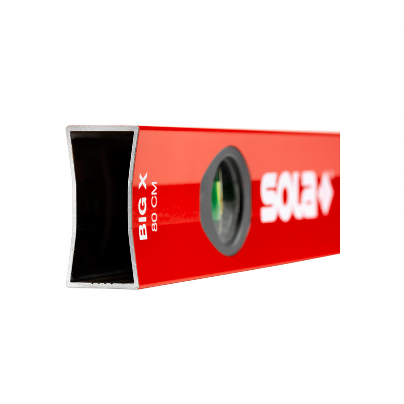 Αλουμινένιο κουτί στάθμης Sola Box Level 800 mm, 0.5 mm/m, BIG X 80