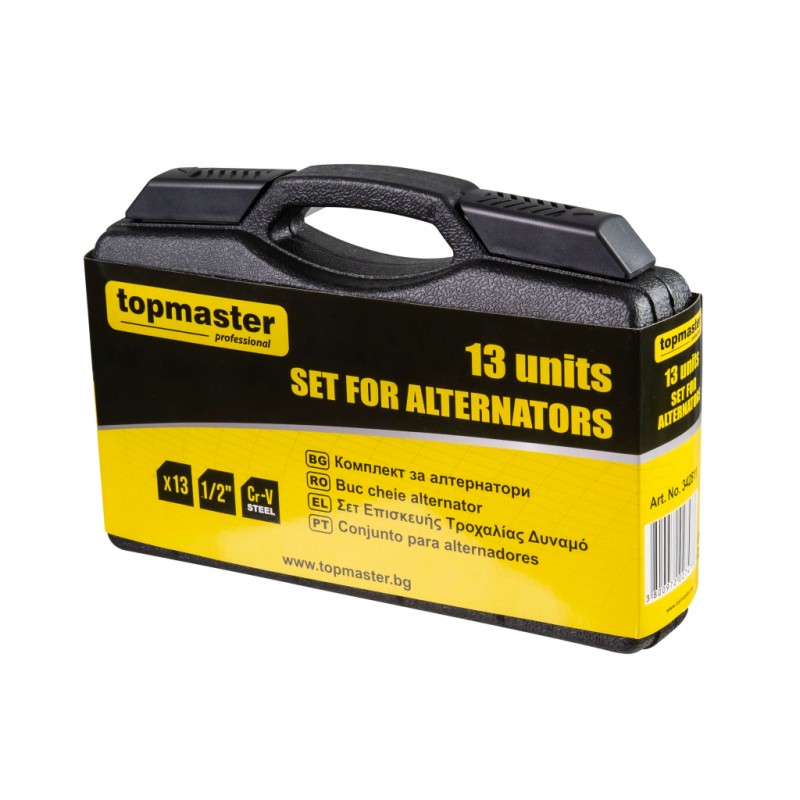 Σετ εναλλακτών TopMaster, 13 τεμάχια ΤΜΡ 