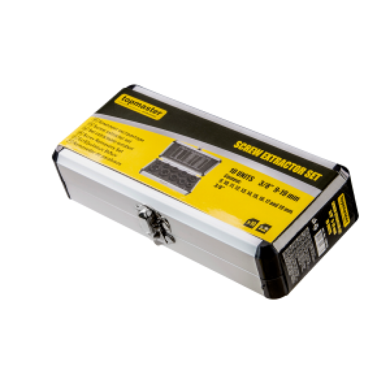Σετ εξαγωγέων TopMaster, 3/8", 9-19 mm, 10 τεμ.