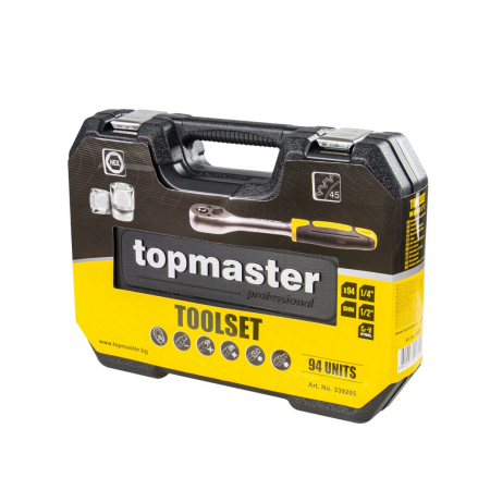 Σετ εργαλείων Topmaster, 94 τεμάχια 1/4