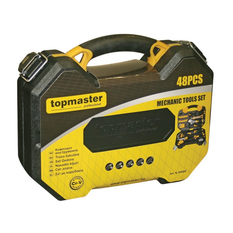 Σετ εργαλείων 48 τεμαχίων, PH/PZ/SL/TX Topmaster 390909
